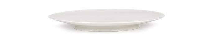 Ann Demeulemeester Assiette plate D17cm Ra Off-White