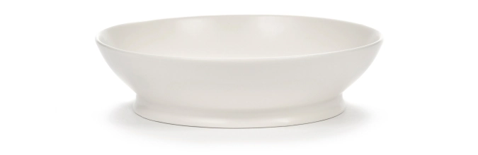 Ann Demeulemeester Assiette à soupe D19cm Ra Off-White