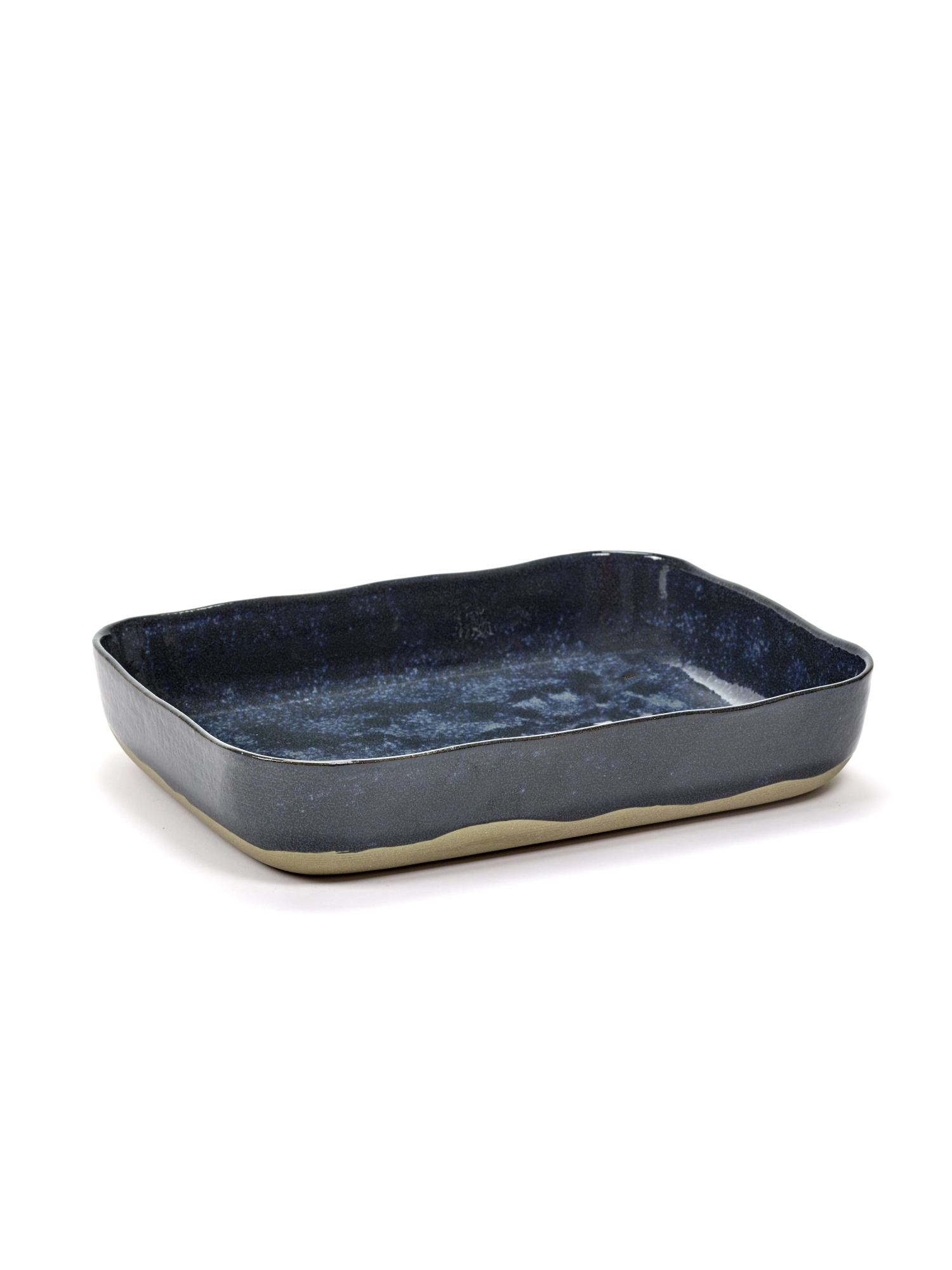 M. La Nou. Table Auflaufform N°10 30.1X22.3X5.5cm Blue/Grey