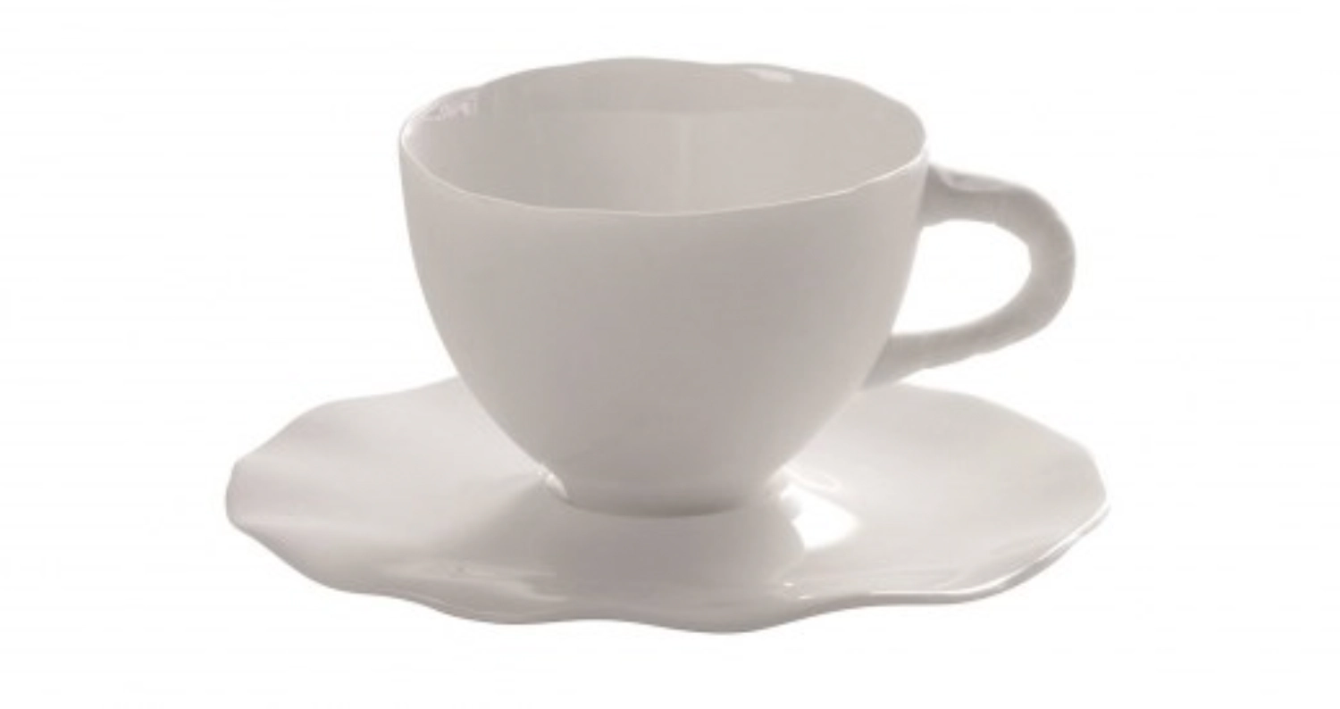 R. Van De Velde Perf. imperf. tasse & soucoupe D11.5X5cm