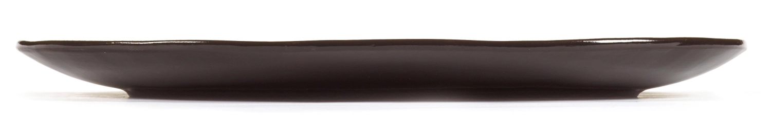 La Mère Teller oval 37.5x27.5x2 cm Ebony