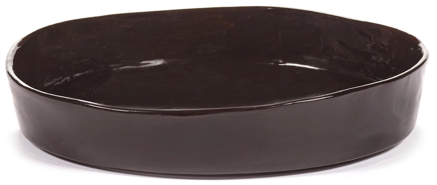 La Mère Assiette creuse S D20 H3.5 cm Ebony