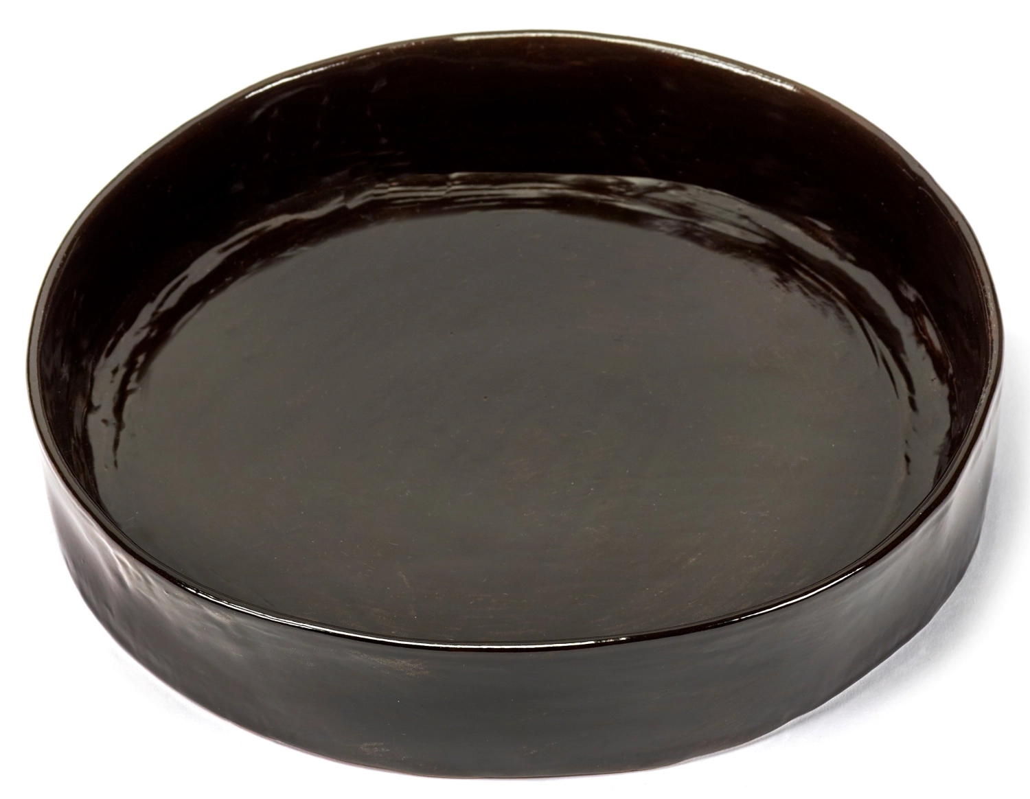 La Mère Assiette creuse L D25 H4.5 cm Ebony