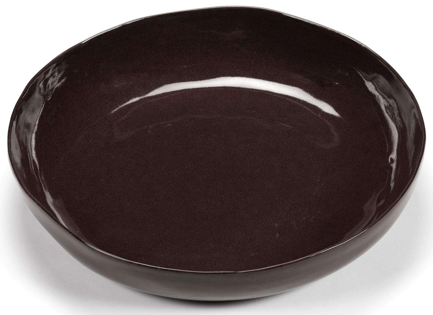 La Mère Plat de service L D37 H7 cm Ebony