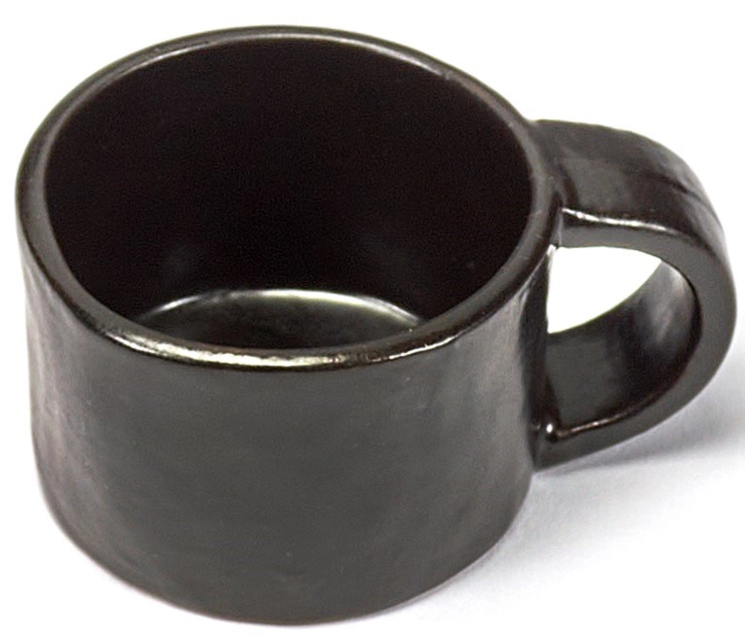 La Mère Tasse à café à couvercle 7.5x5.5x4 cm Ebony
