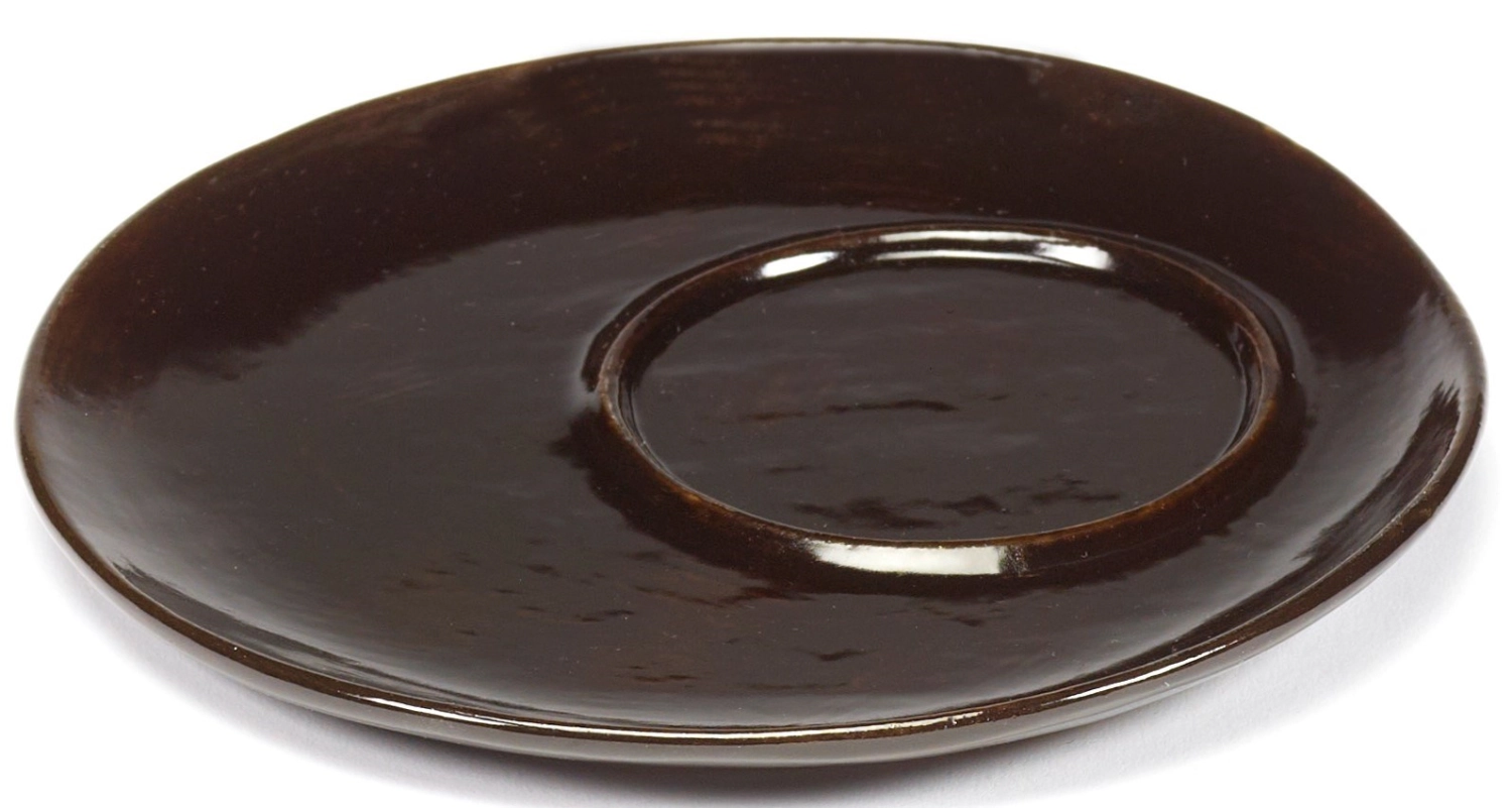 La Mère Soucoupe à café D14.5 H1.5 cm Ebony