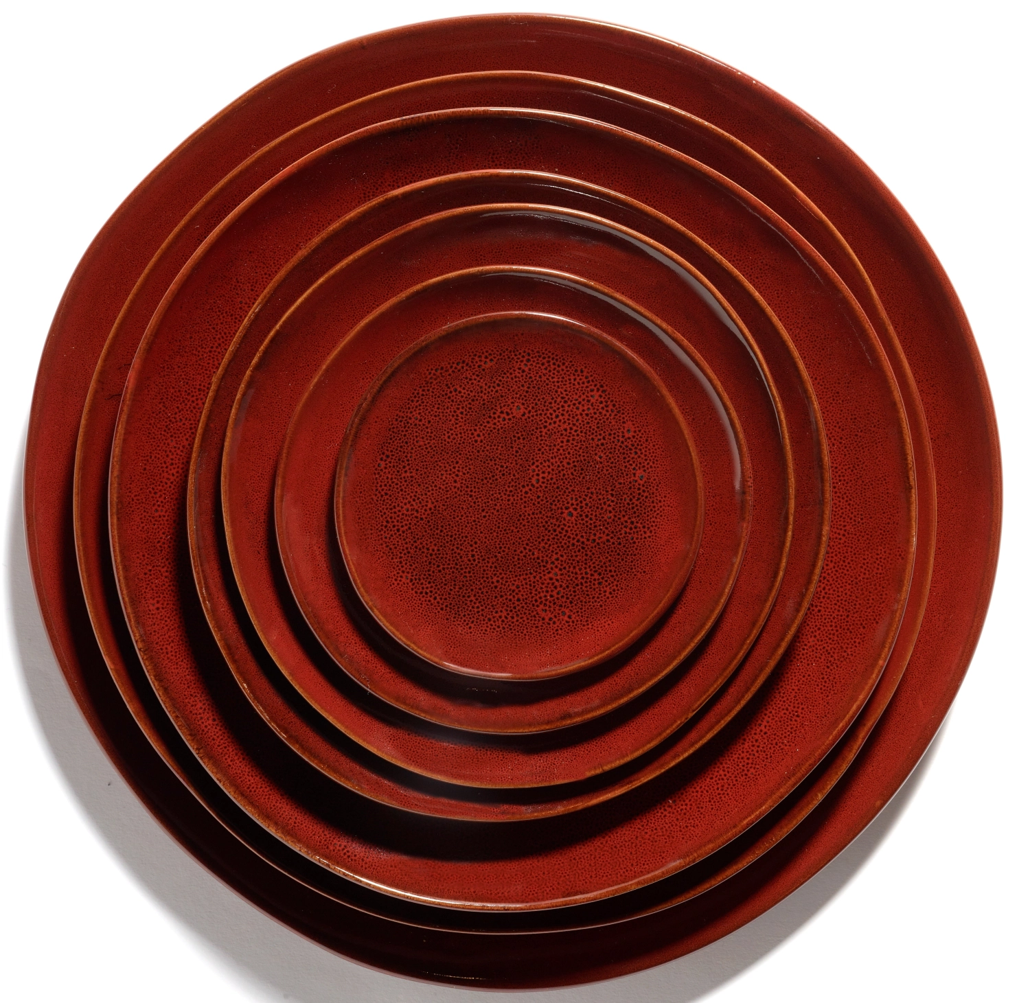 La Mère Assiette à pain D11.5 H1 cm Venetian Red