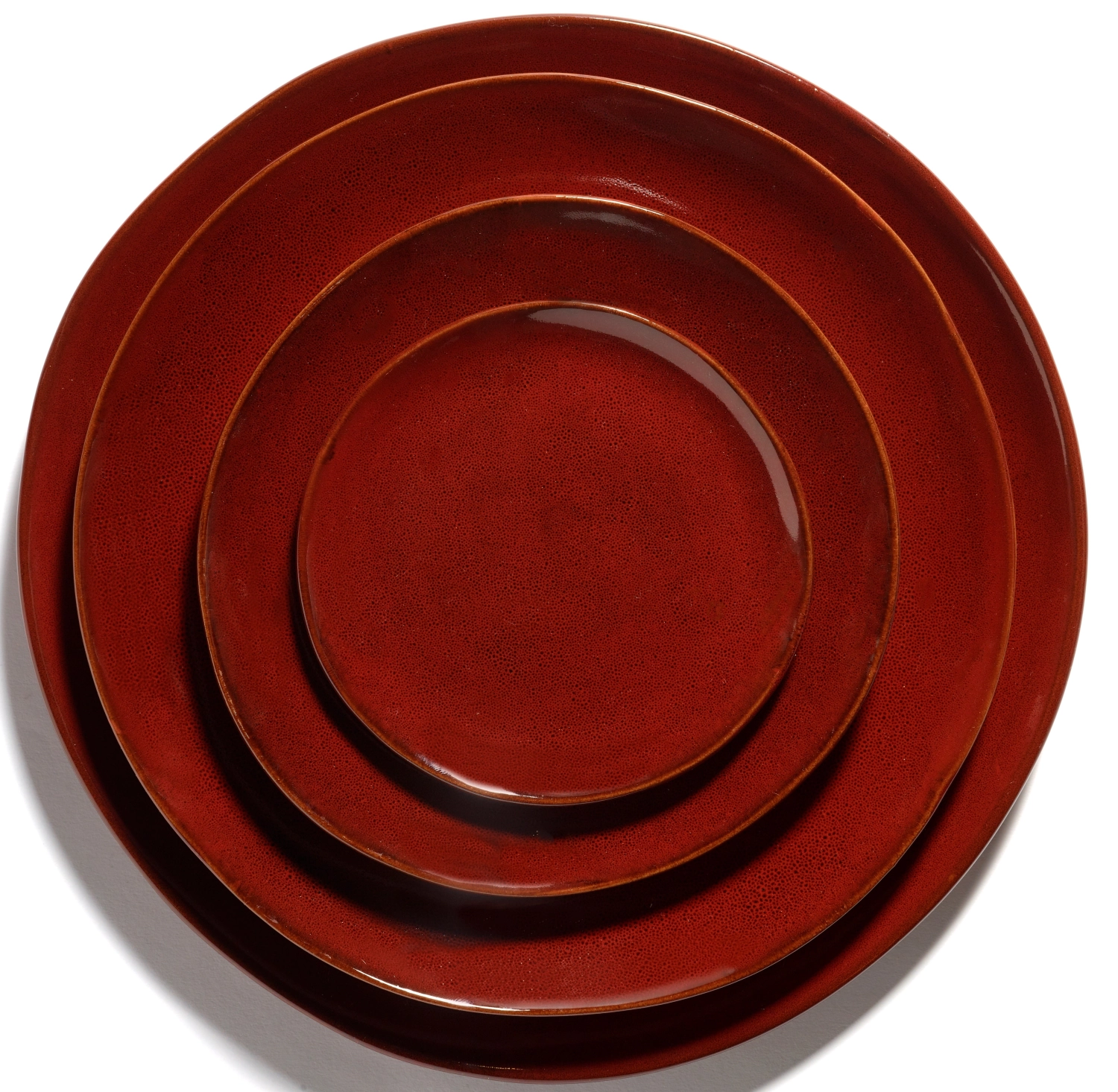 La Mère Assiette XS D14.5 H1.5 cm Venetian Red