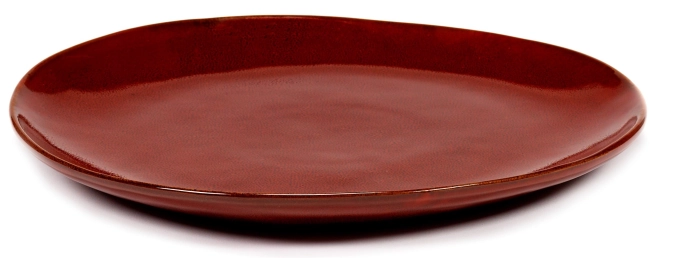 La Mère Assiette L D25 H2.5 cm Venetian Red