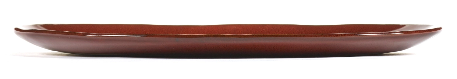 La Mère Assiette ovale 37.5x27.5x2 cm Venetian Red