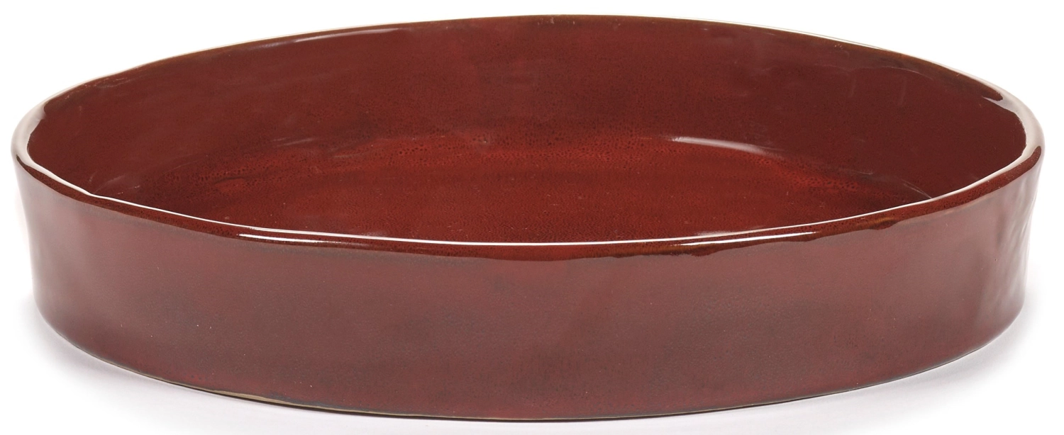 La Mère Assiette creuse L D25 H4.5 cm Venetian Red