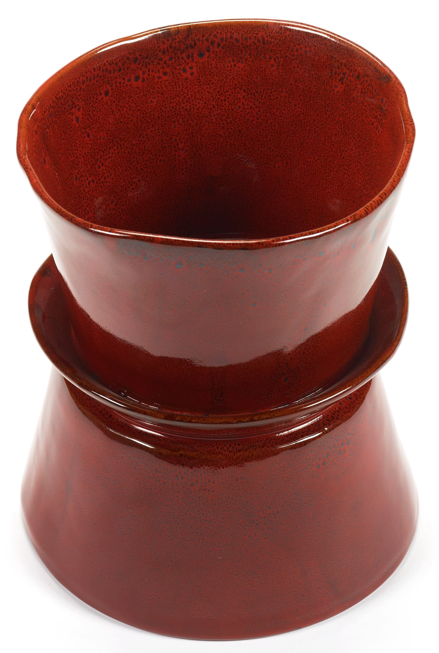 La Mère Vase/Servière D19 H22 cm Venetian Red