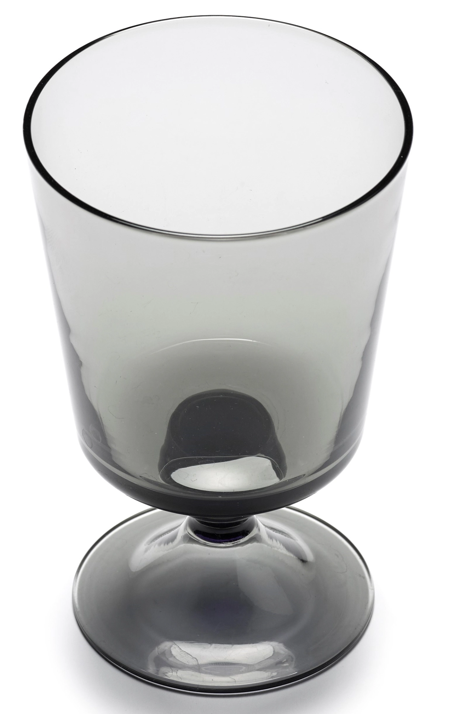 La Mère Verre à vin rouge 8.3x6.6x13 cm Smoky Grey