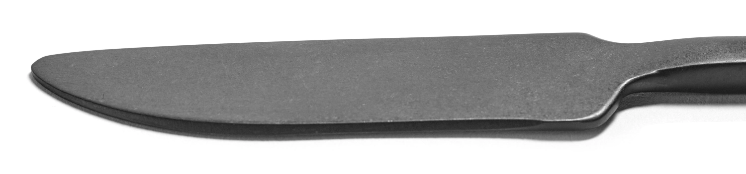 La Mère couteau de table 22x2.3 cm Black Stonewashed