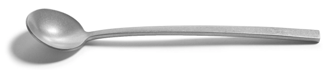 La Mère cuillère à dessert 17x3.4 cm Mirror Stonewashed