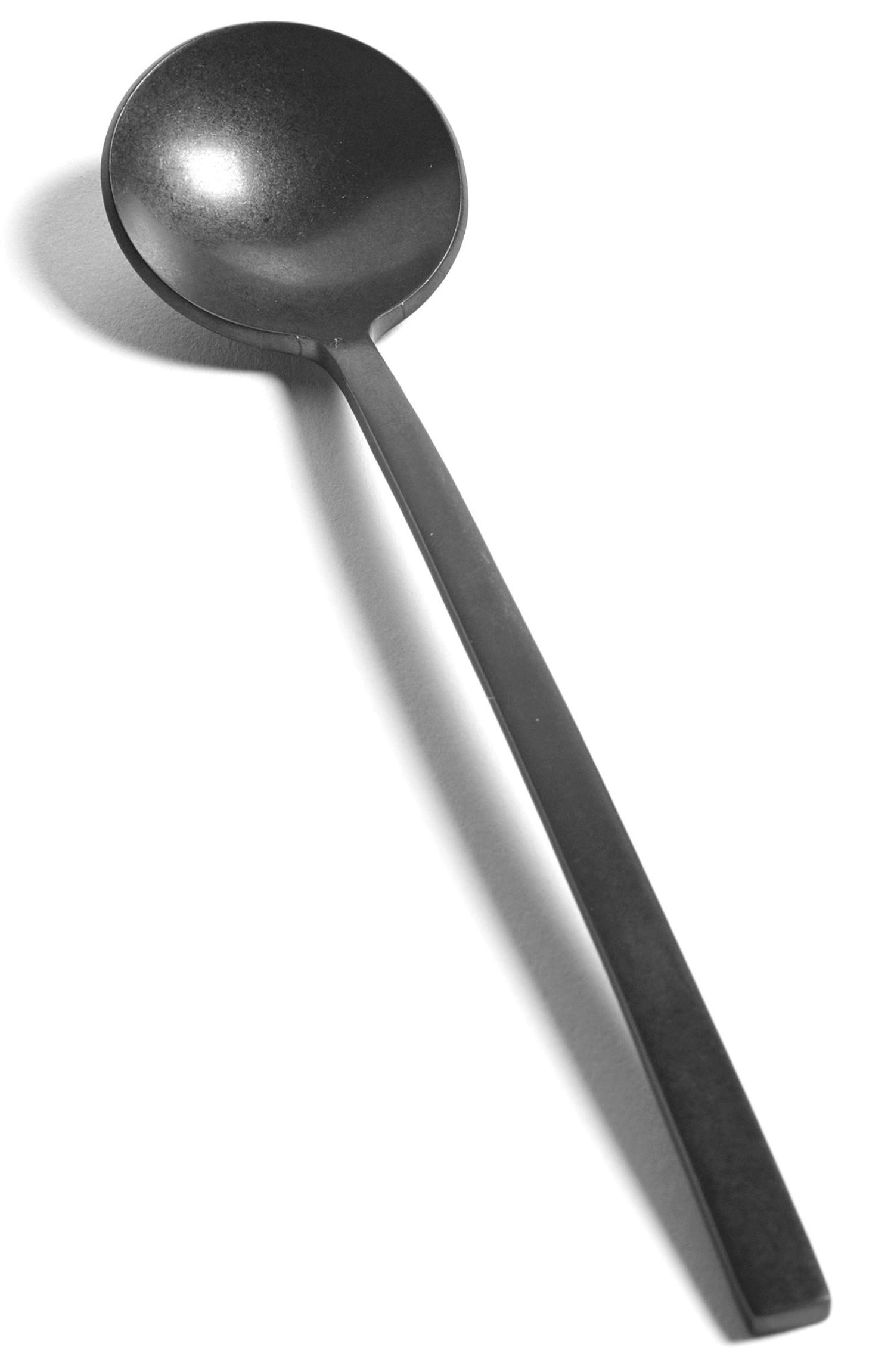 La Mère cuillère à dessert 17x3.4 cm Black Stonewashed