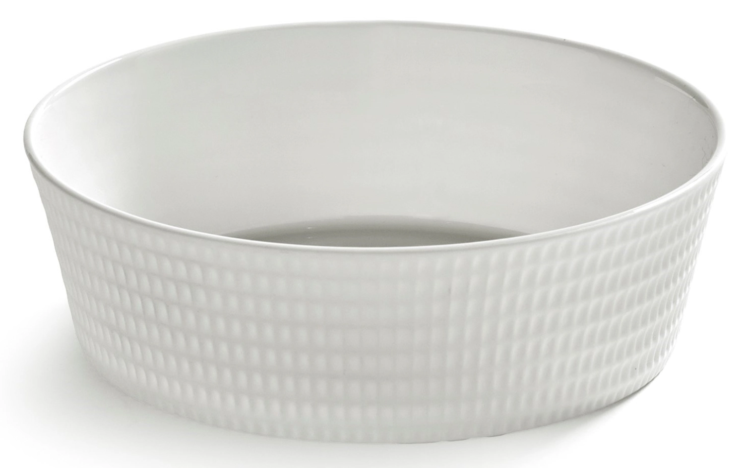 Nido plat de service S D15 H5 cm White