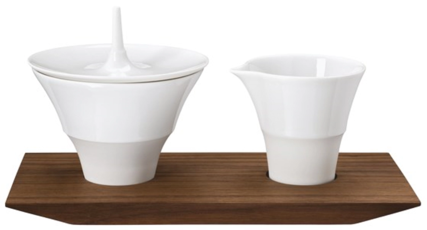 Velvet 2er-Set Milch und Zucker auf Tablett