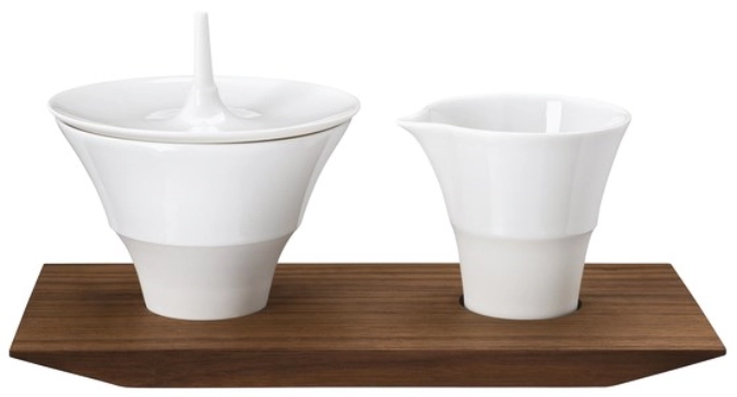 Velvet 2er-Set Milch und Zucker auf Tablett