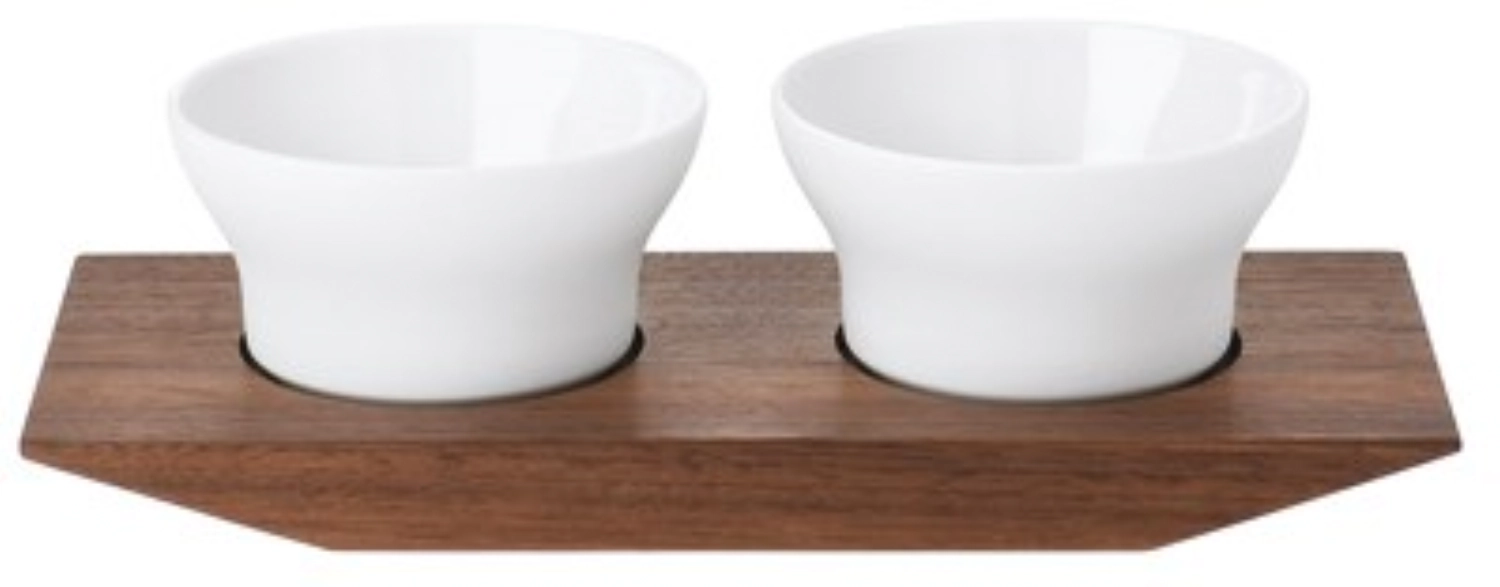 Velvet 2er-Set Salz- und Gewürzeschälchen auf Tablett