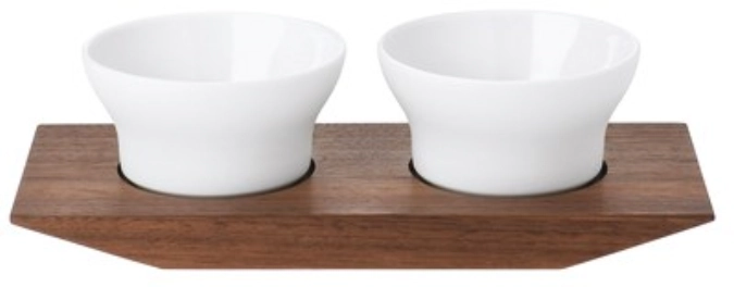 Velvet 2er-Set Salz- und Gewürzeschälchen auf Tablett