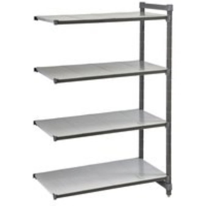 Unité de montage a. 4 étagères massives 4S 14X42X72