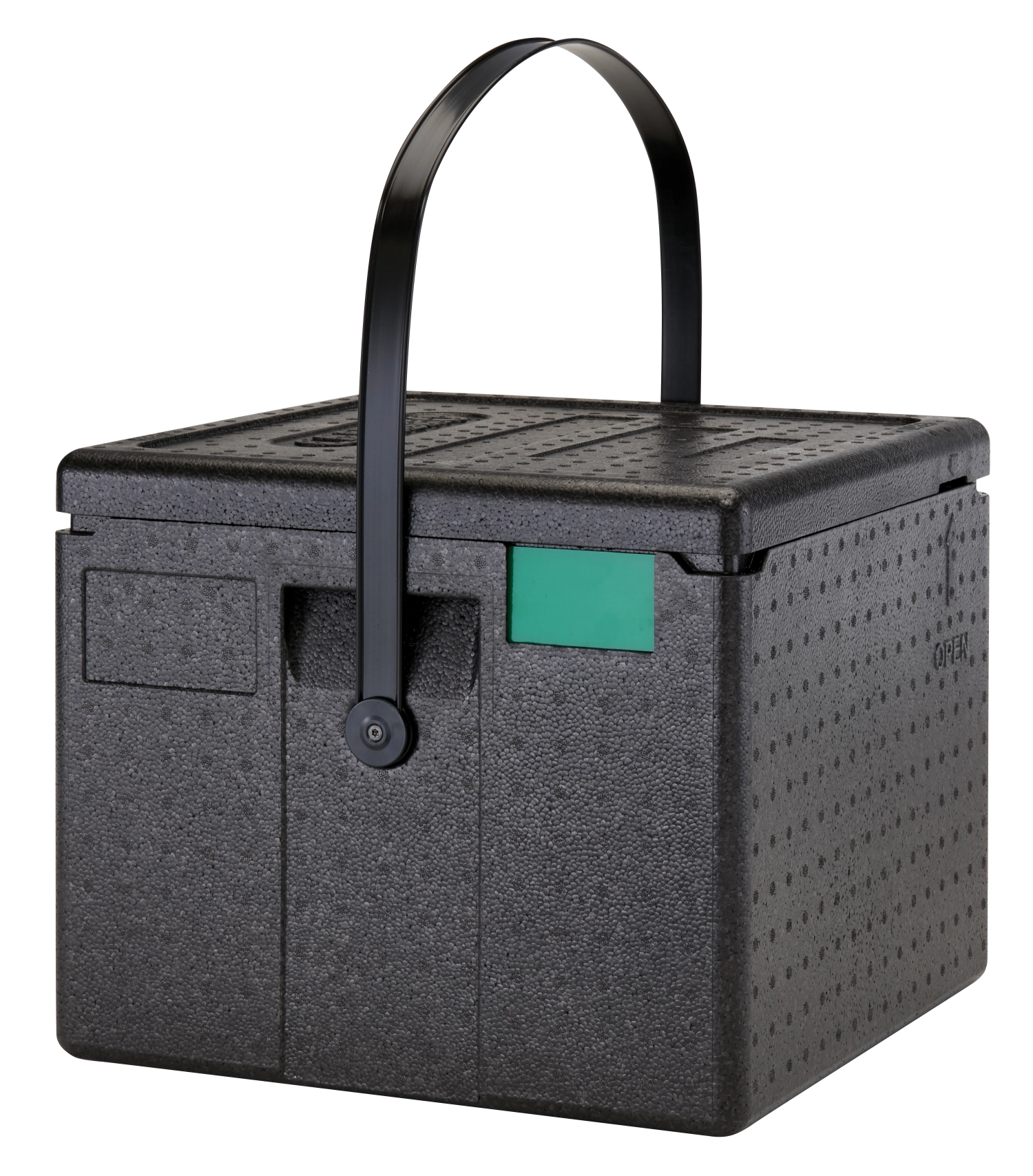 GoBox Toplader Pizza Boîte de transport EPPZ35265 noir