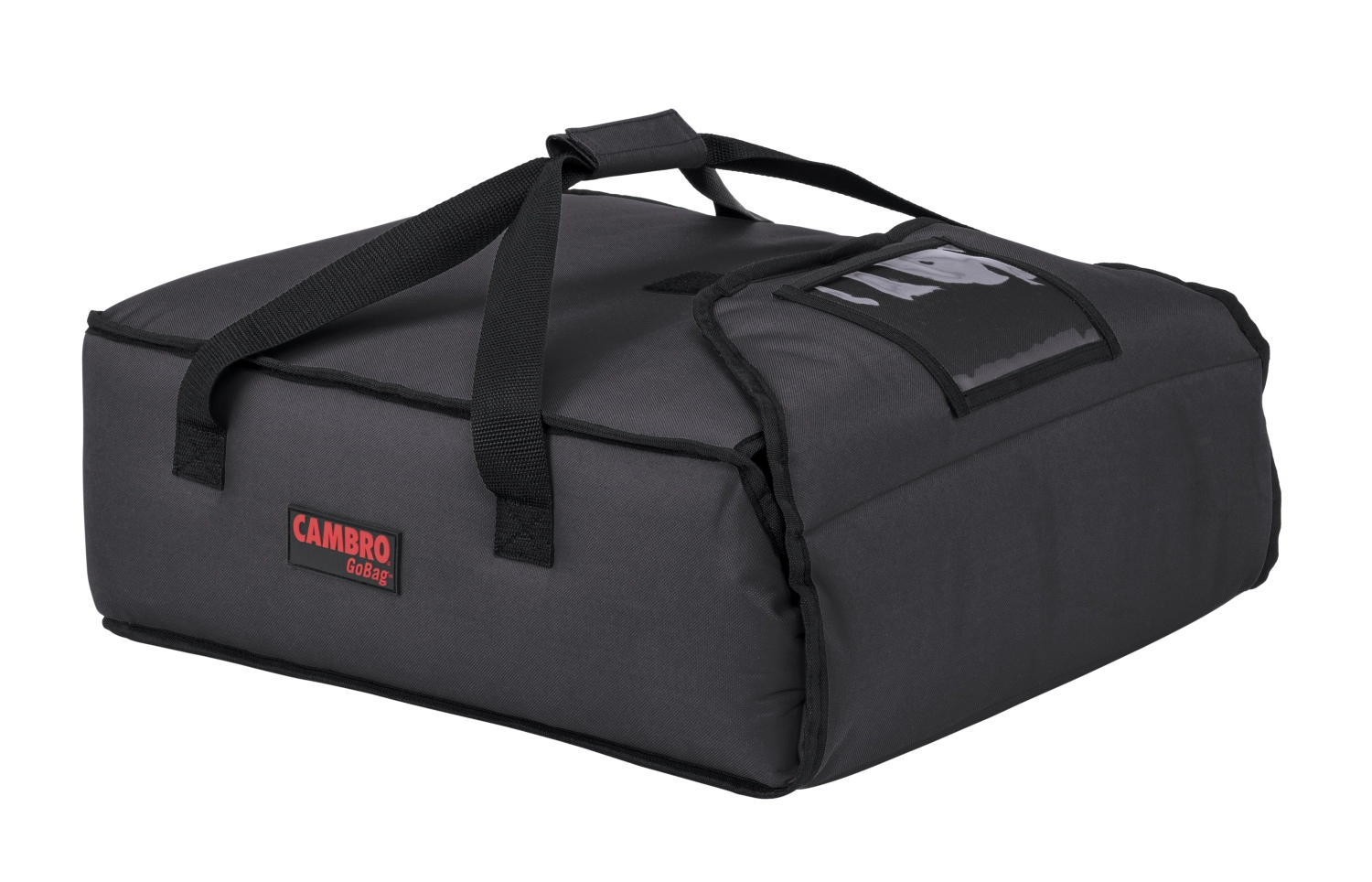 GoBag Standard Sac de livraison Pizza Noir 42x46x16.5cm