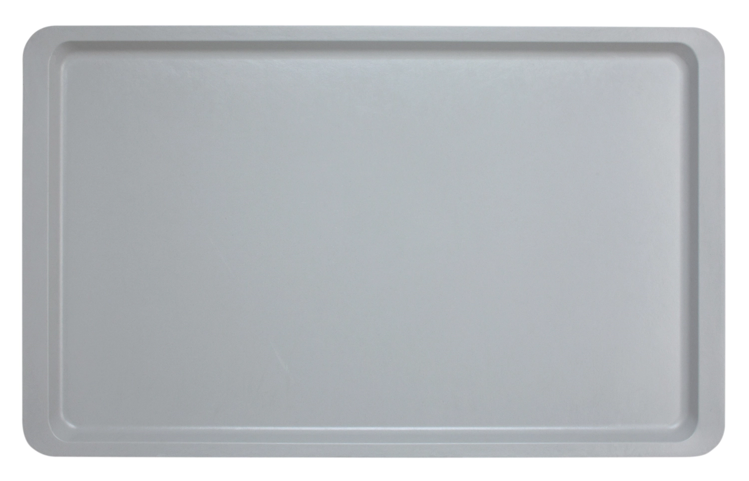 Plateau Versa lisse 32.5x26.5cm gris clair