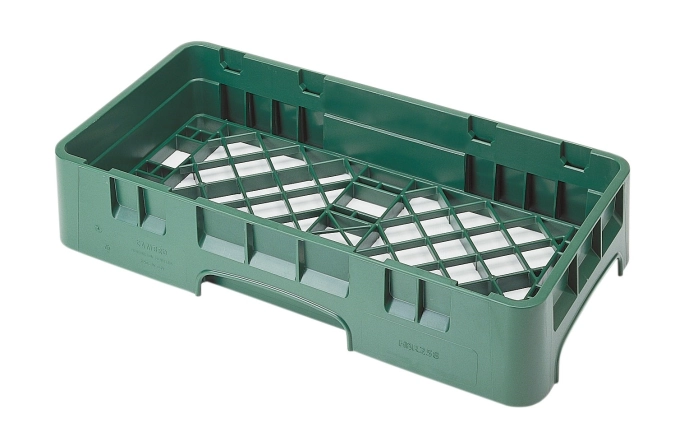 1/2 panier de base vert bouteille