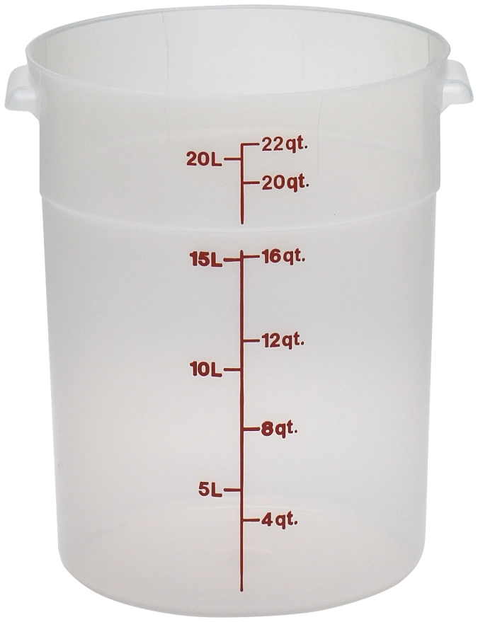 Récipient de stockage 20.8 litres Polypropylène