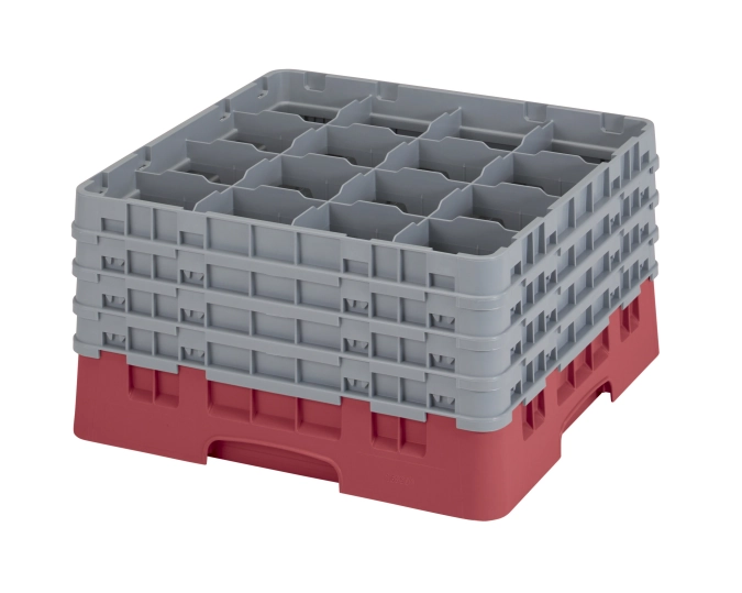 Camrack a. 16 compartiments 23.8cm Cranberry