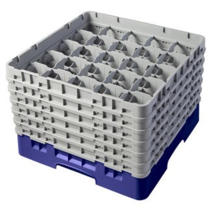 Camrack a. 25 compartiments 32cm bleu marine