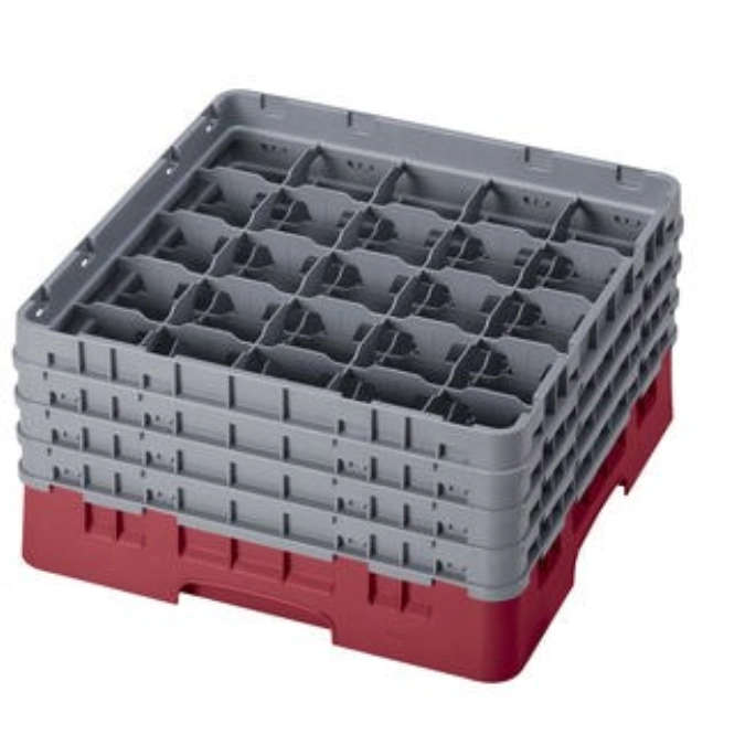 Camrack a. 25 compartiments 21.5cm Cranberry