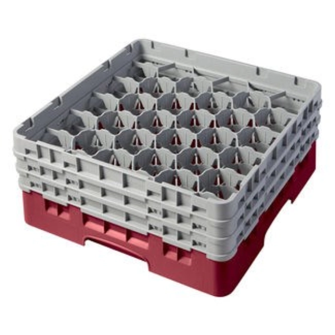 Camrack a. 30 compartiments 17.4cm Cranberry