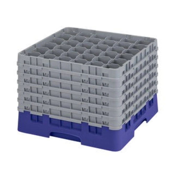 Camrack a. 36 compartiments 32cm bleu marine