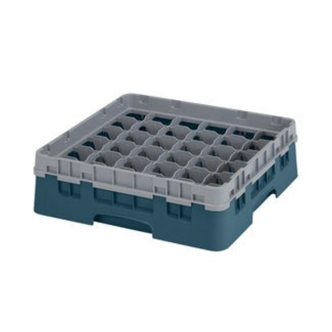 Camrack a. 36 compartiments 9.2cm turquoise