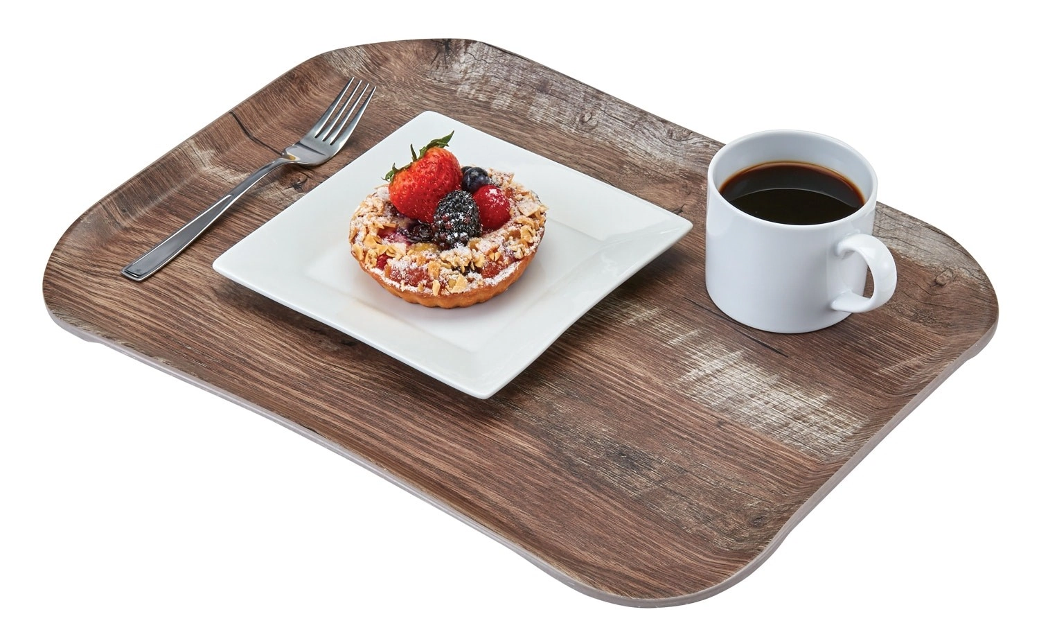 Plateau Versa Century RF chêne foncé