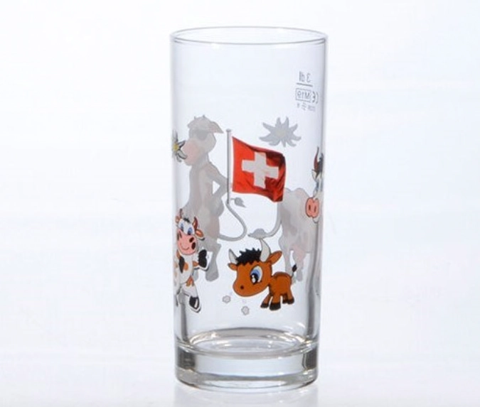 3er Set Istanbul Happy Cow Becher 38cl  3dl geeicht