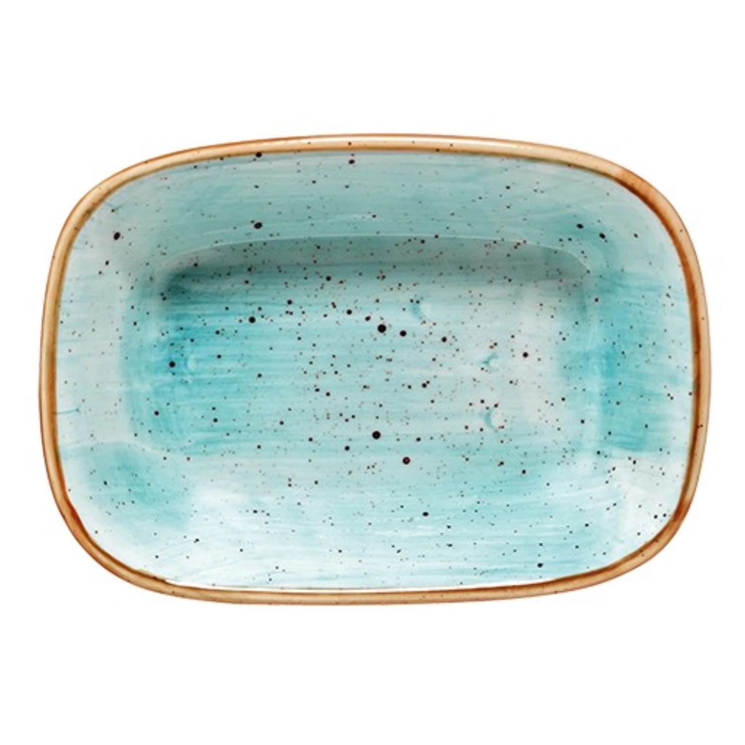 Assiette Aura Aqua Gourmet rectangulaire 17x11.5cm