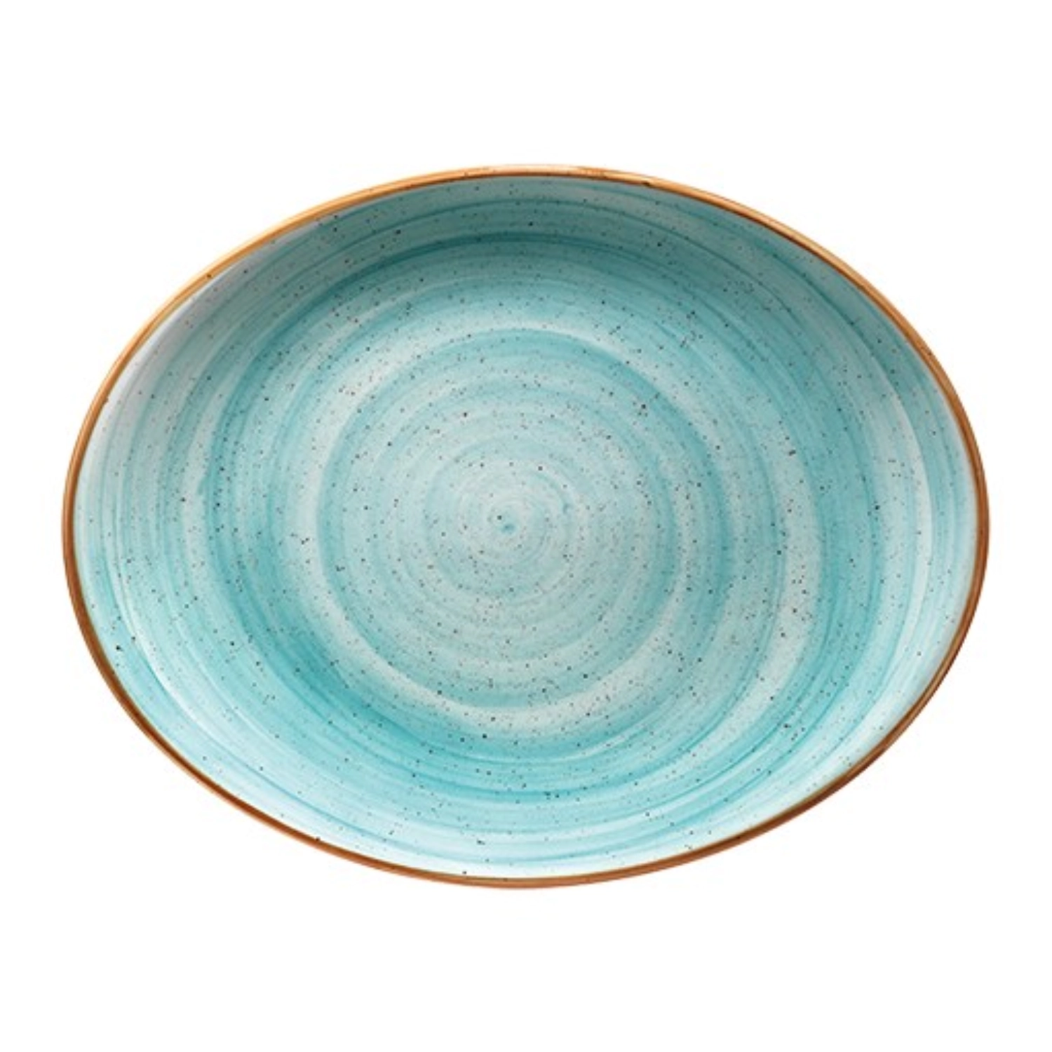 Aura Aqua Moove assiette ovale 31x24cm