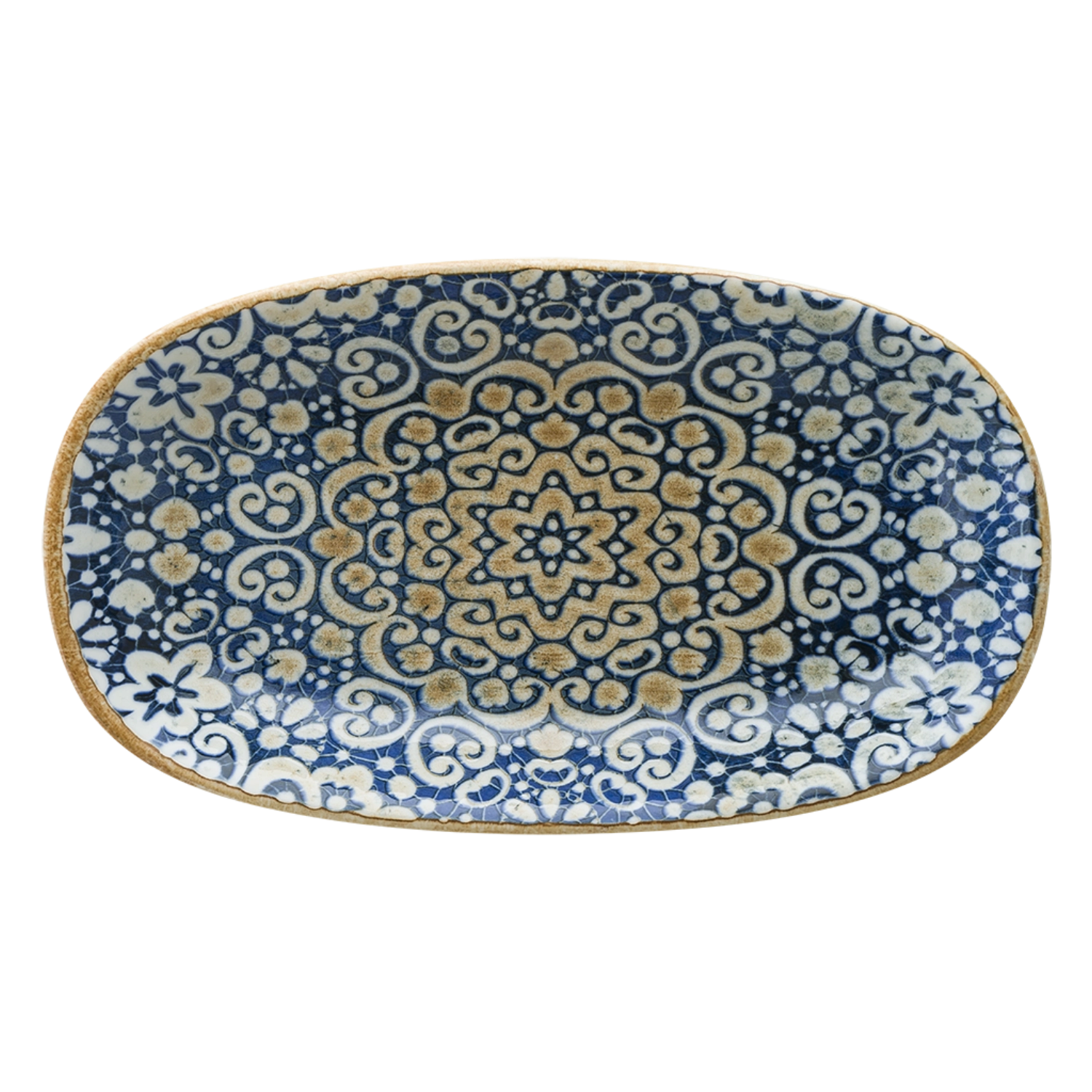 Alhambra gourmet assiette ovale 24x14 cm