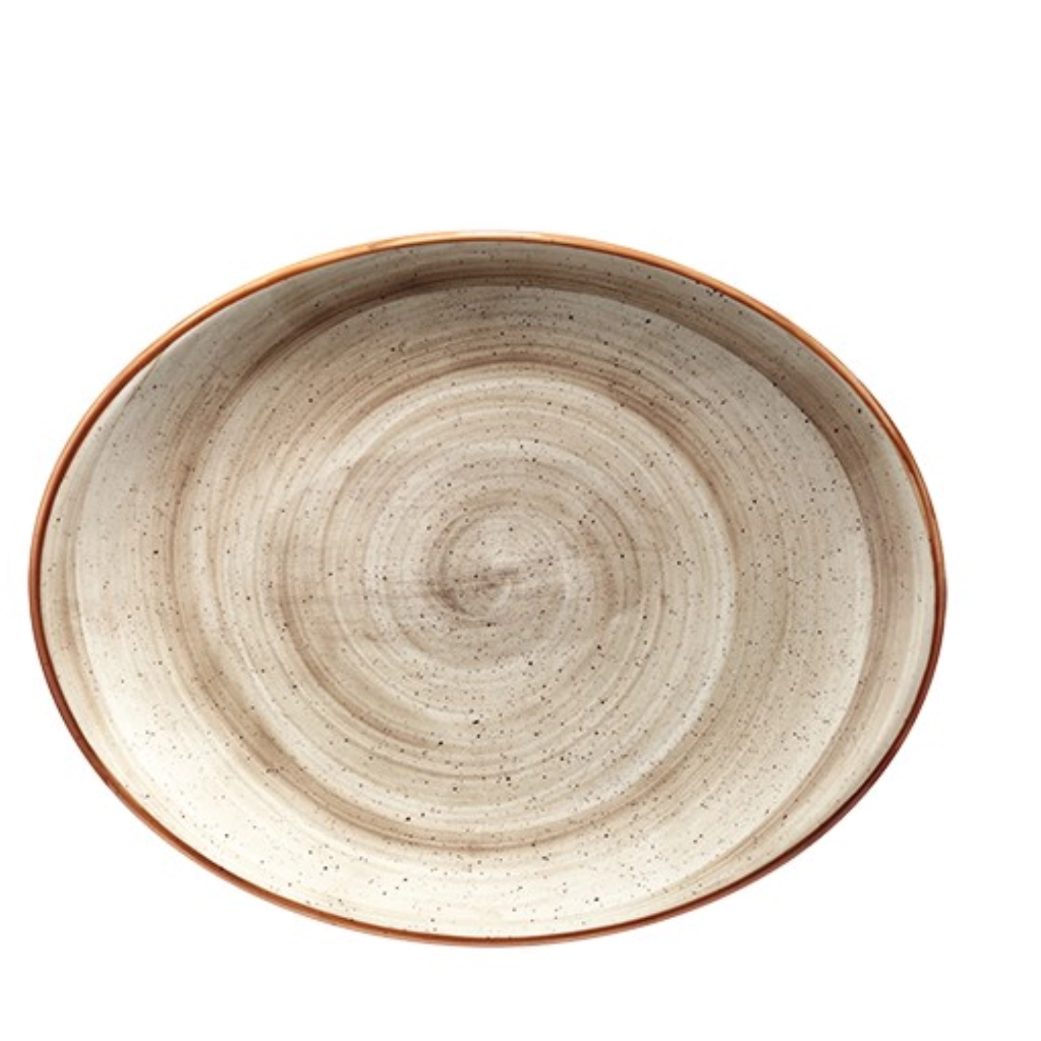 Aura Terrain Moove Assiette ovale 31x24cm