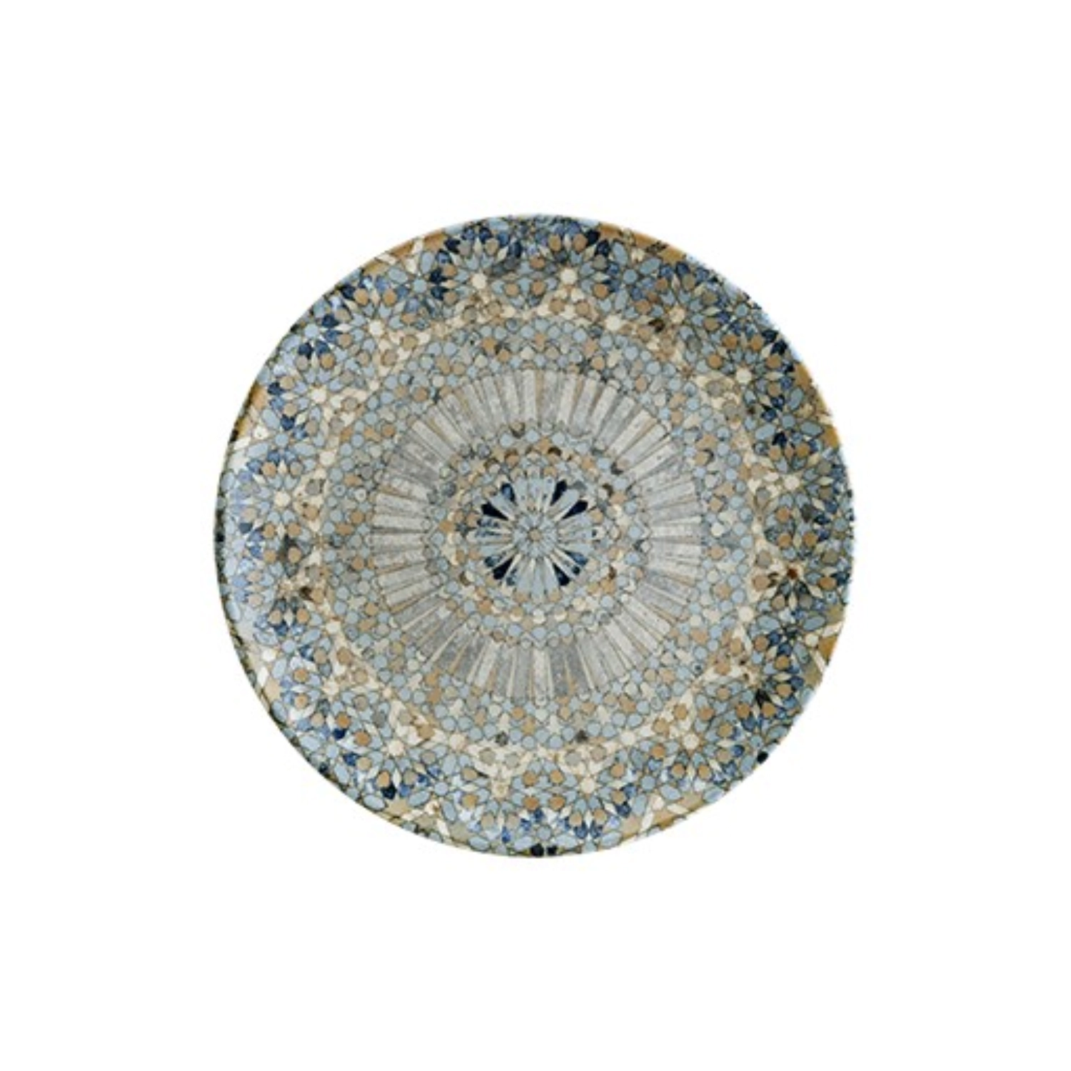 Luca Mosaic Matt Assiette plate Gourmet 17cm