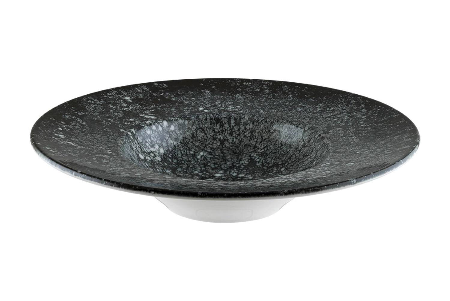 Cosmos black banquet assiette creuse 28 cm 40 cl