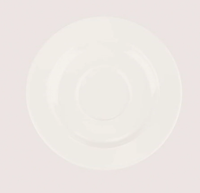 Banquet blanc soucoupe café D14cm