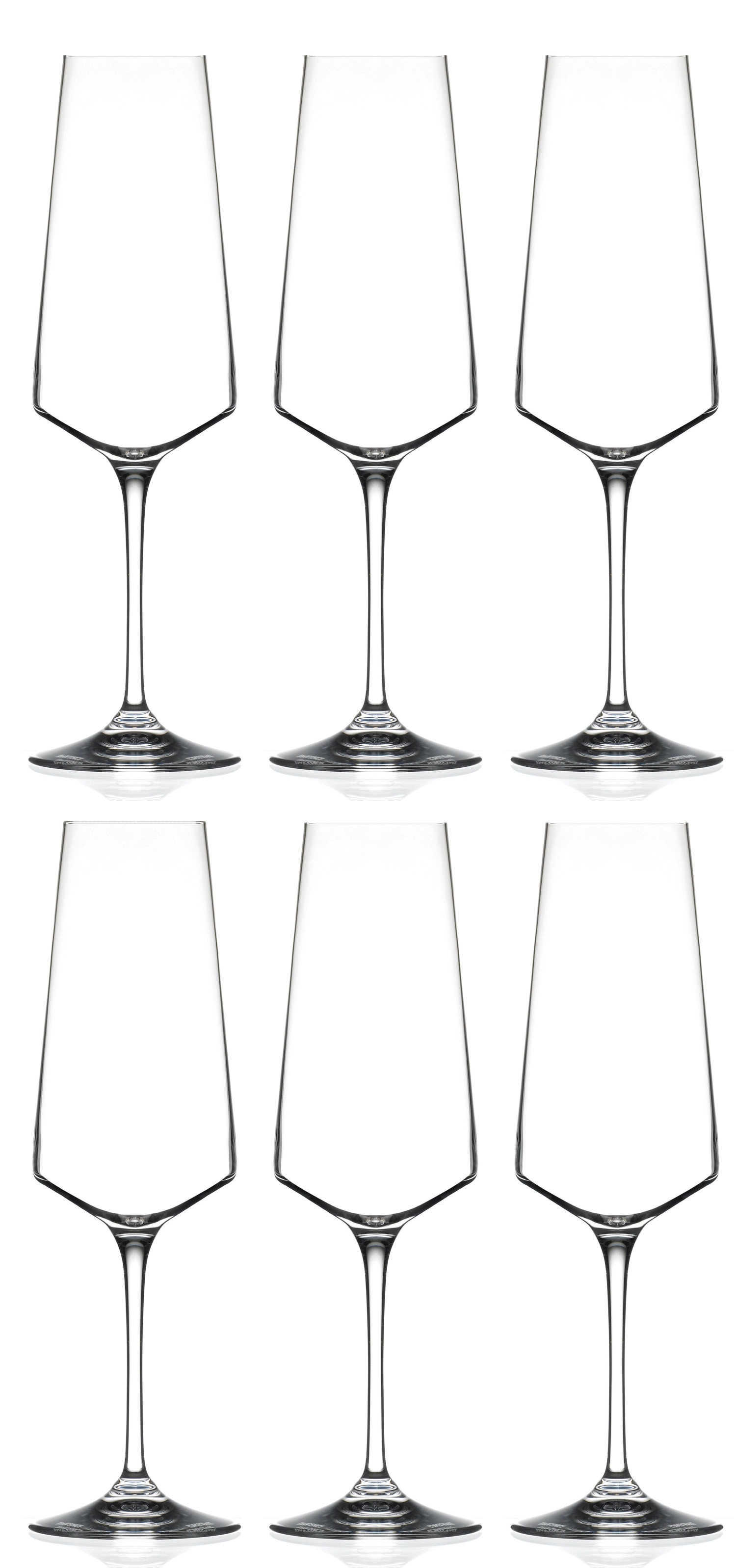 Set de 6 calices Aria Flute