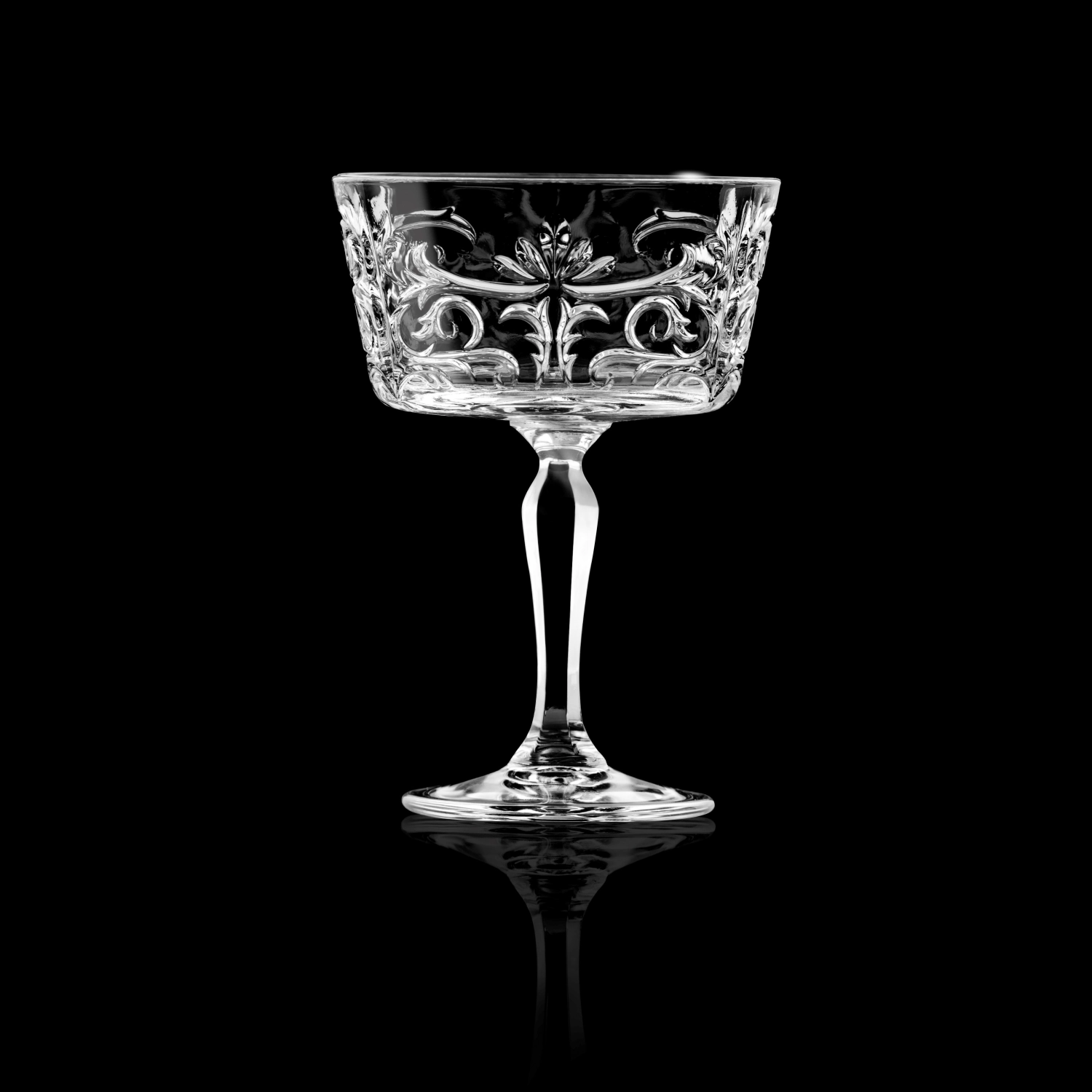 6er Set Tattoo Coppe Champagnerkelch