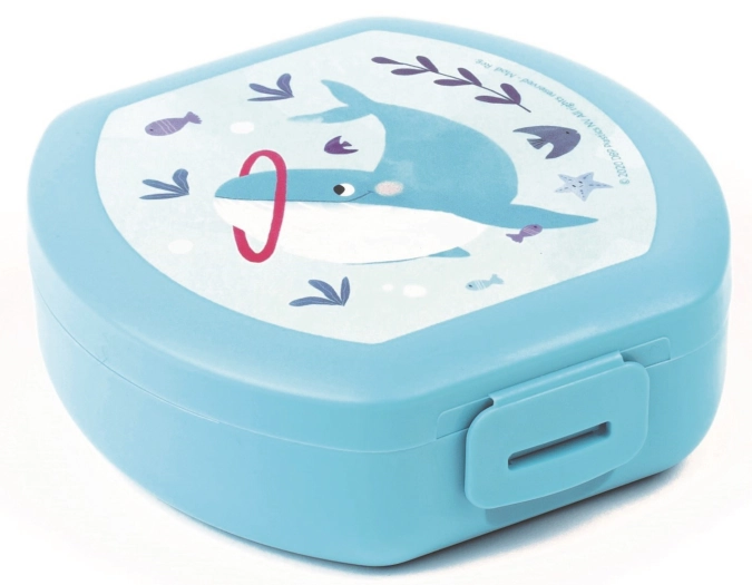 Sealife Cookiebox Wal  112x110x40  Hellblau