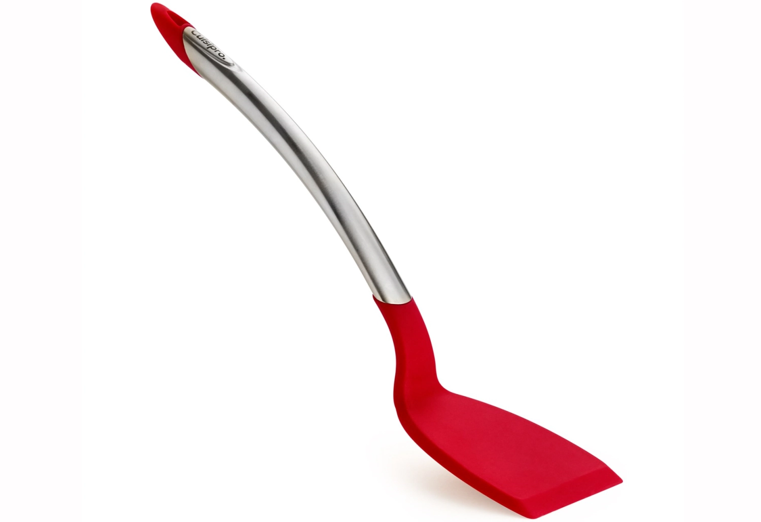 Spatule 32cm acier inoxydable/plastique rouge